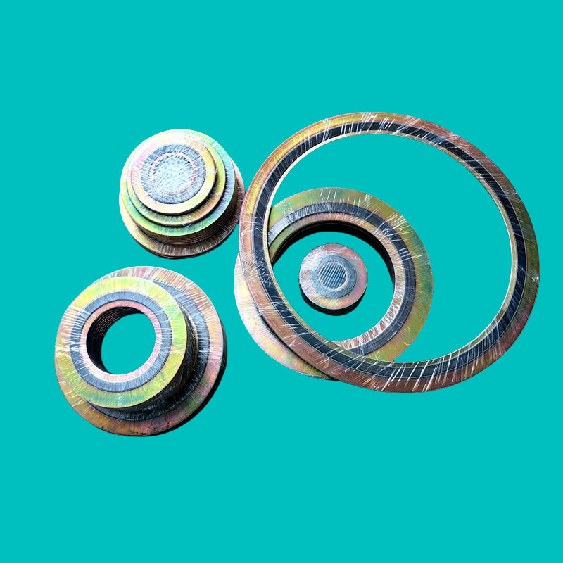 國標非標金屬纏繞墊304石墨碳鋼內(nèi)外環(huán)不銹鋼D5525凹凸DN50 D1221